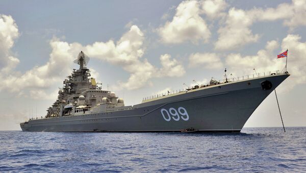 Pyotr Veliky heavy nuclear-powered cruiser - Sputnik International