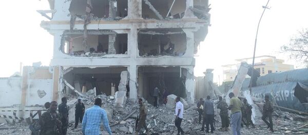 A large blast rocks the Somalian capital Mogadishu A large blast rocks the Somalian capital Mogadishu - Sputnik International