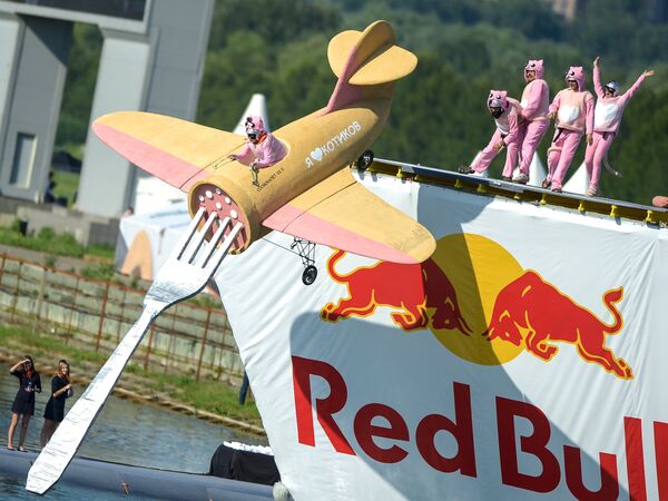 Geronimo! Red Bull Flugtag 2015 in Moscow - Sputnik International