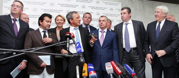 French delegation visits Crimea French delegation visits Crimea - Sputnik International