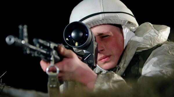 Russian sniper. File photo  - Sputnik International