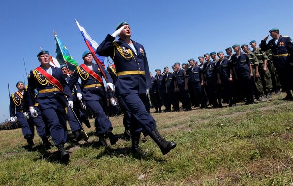 Paratroopers Day celebrations across Russia Paratroopers Day celebrations across Russia - Sputnik International