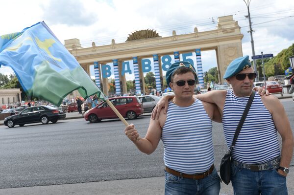Paratroopers Day celebrations across Russia Paratroopers Day celebrations across Russia - Sputnik International