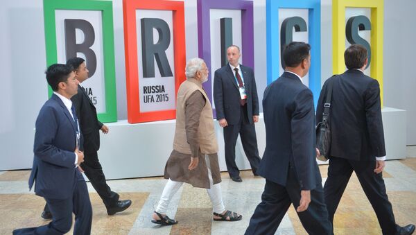 Group photograph of BRICS leaders and the leaders of the invited states - Sputnik International
