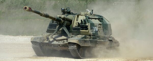 MSTA-S self-propelled gun - Sputnik International