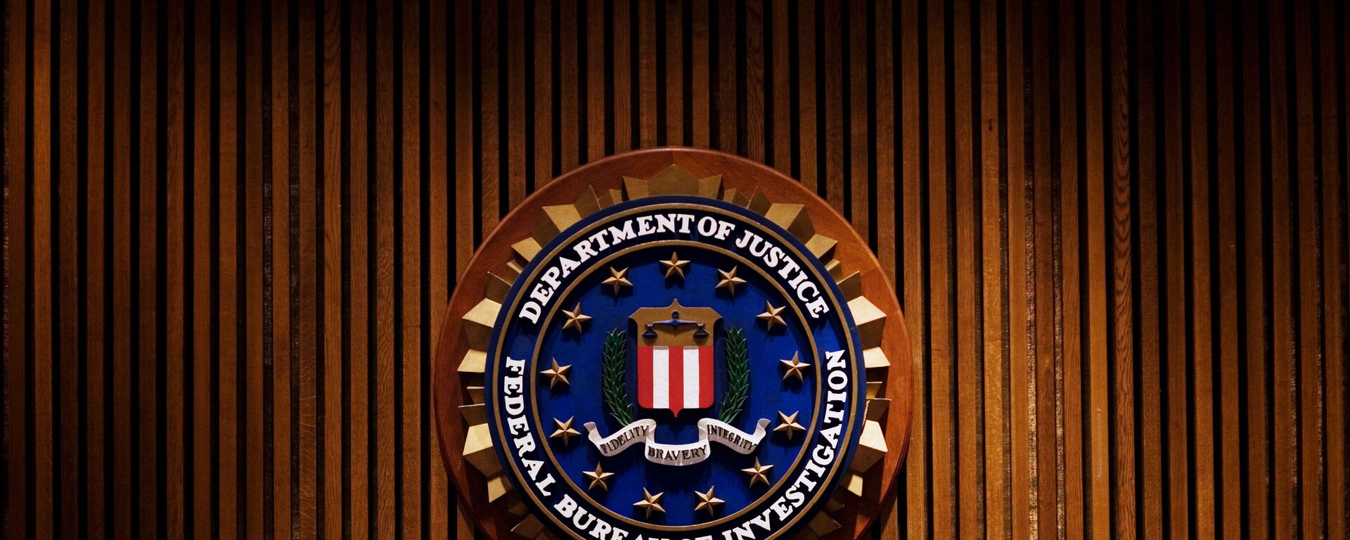 A crest of the Federal Bureau of Investigation A crest of the Federal Bureau of Investigation - Sputnik International, 1920, 12.11.2024