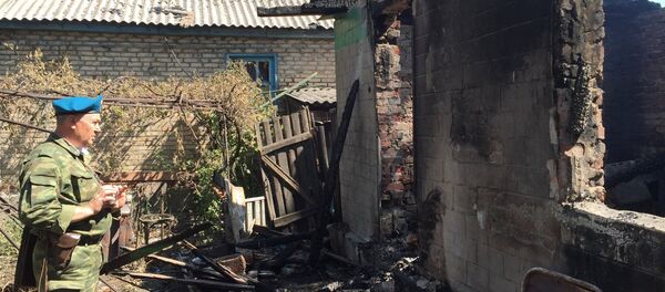 Gorlovka after shelling - Sputnik International