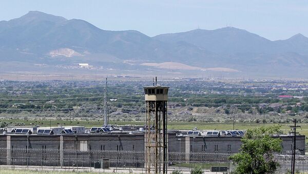 A watch tower is shown at the Utah State Correctional Facility in Draper, Utah. - Sputnik International