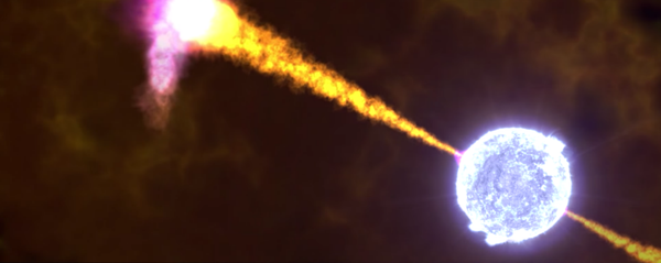 NASA animation of a gamma-ray burst - Sputnik International