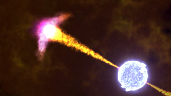 NASA animation of a gamma-ray burst - Sputnik International
