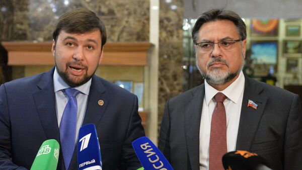 The Trilateral Contact Group on Ukraine meets in Minsk - Sputnik International