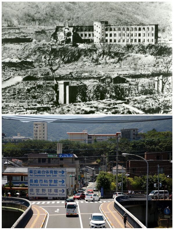 Shades of War: Hiroshima and Nagasaki Then and Now - Sputnik International
