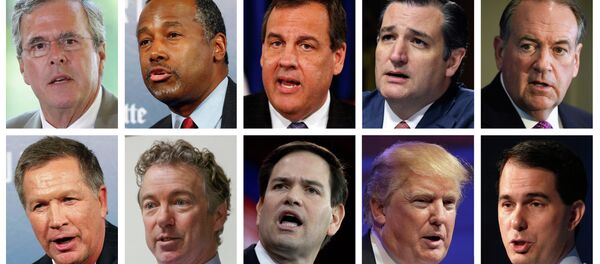 The Republican presidential field The Republican presidential field - Sputnik International