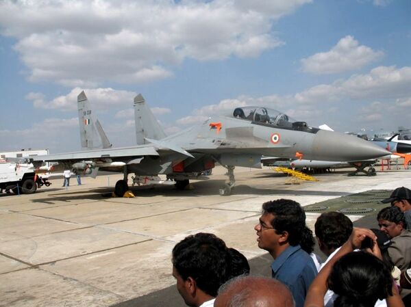 Su-30MKI Flanker fighter jet - Sputnik International