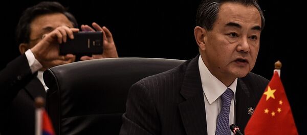 Chinese Foreign minister Wang Yi - Sputnik International