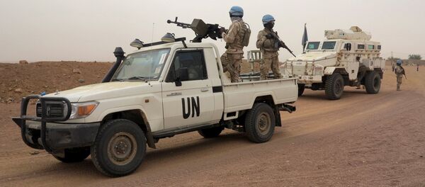 UN peacekeepers patrol in Kidal, Mali - Sputnik International