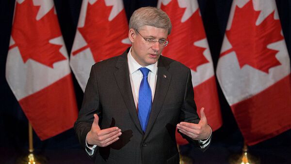 Canadian Prime Minister Stephen Harper - Sputnik International