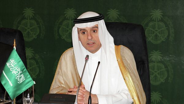 Saudi Foreign Minister Adel al-Jubeir speaks during a press conference on July 23, 2015 at the ministry of Foreign Affairs in the Saudi city of Jeddah - Sputnik International