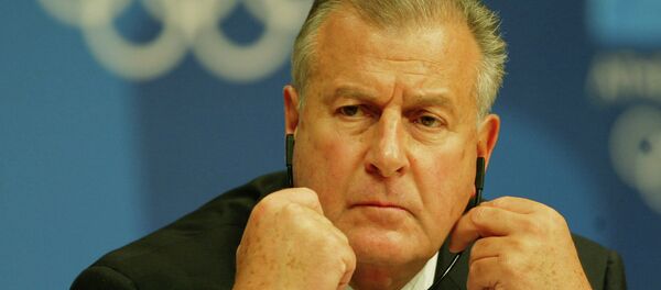 IOC legal advisor Francois Carrard listens to a question, during a press conference in Athens, Wednesday Aug. 18, 2004, concerning Greek sprinters Kostas Kenteris and Katerina Thanou IOC legal advisor Francois Carrard listens to a question, during a press conference in Athens, Wednesday Aug. 18, 2004, concerning Greek sprinters Kostas Kenteris and Katerina Thanou - Sputnik International