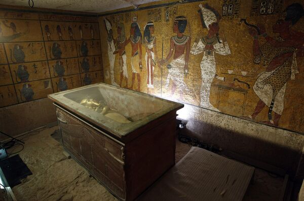 The sarcophagus of King Tutankhamun - Sputnik International