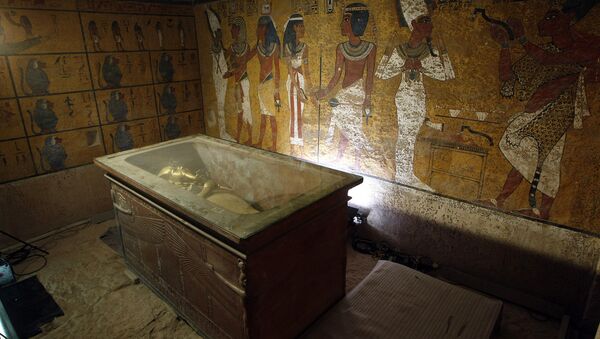 The sarcophagus of King Tutankhamun - Sputnik International