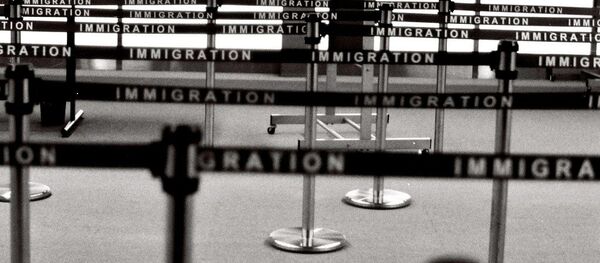 Immigration line - Sputnik International