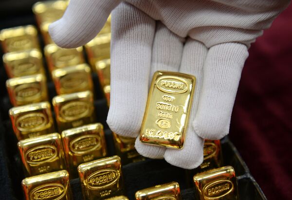 Gold manufacturing in Yekaterinburg, Russia Gold manufacturing in Yekaterinburg, Russia - Sputnik International