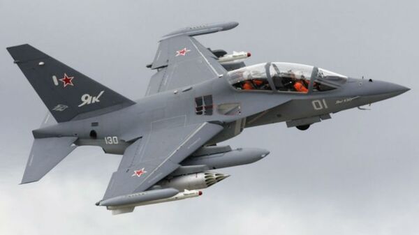 Russian-made Yak-130 trainer/strike aircraft Russian-made Yak-130 trainer/strike aircraft - Sputnik International