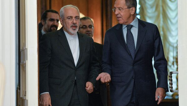 Russian and Iranian Foreign Ministers S.Lavrov and M.Zarif meet in Moscow - Sputnik International