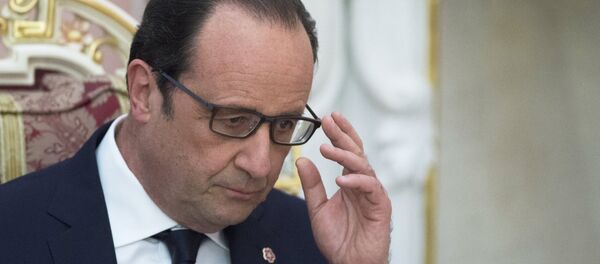 French president Francois Hollande French president Francois Hollande - Sputnik International