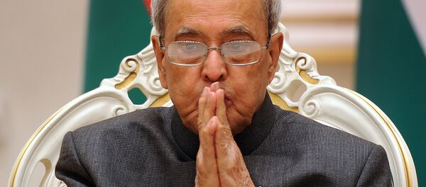 Indian President Pranab Mukherjee - Sputnik International