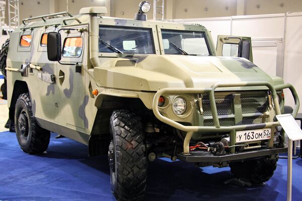 The Tiger-M armored vehicle The Tiger-M armored vehicle - Sputnik International