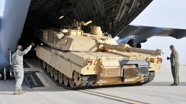 US tank M1 Abrams - Sputnik International
