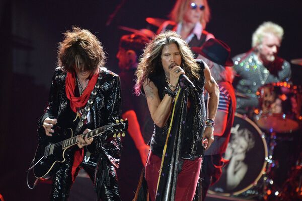 Aerosmith perform at Olimpiisky Sports Complex in Moscow. Aerosmith perform at Olimpiisky Sports Complex in Moscow. - Sputnik International