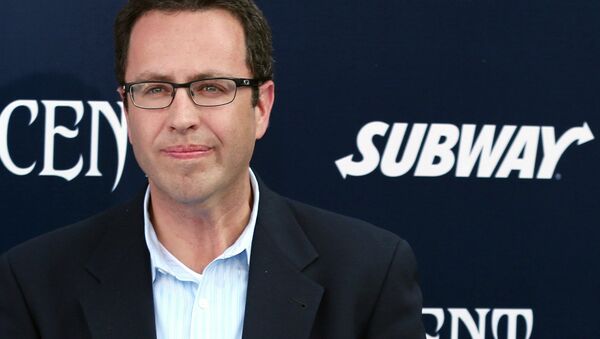 In this May 28, 2014 photo, former Subway restaurant spokesman Jared Fogle arrives at the world premiere of Maleficent at the El Capitan Theatre in Los Angeles. - Sputnik International