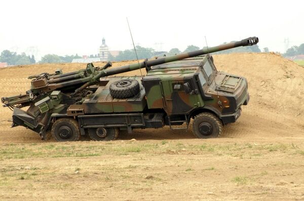 CAESAR self-propelled artillery system  - Sputnik International