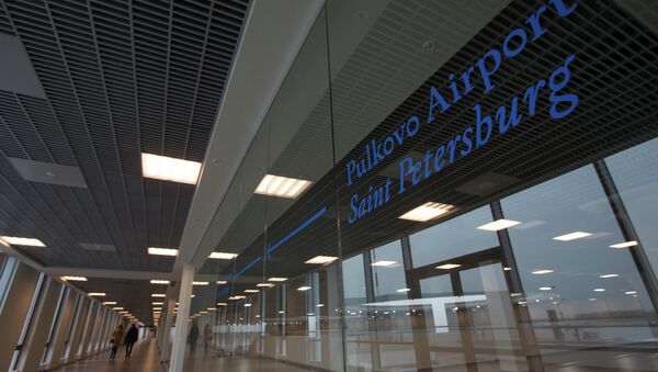 The renovated Pulkovo-1 airport terminal in St. Petersburg - Sputnik International