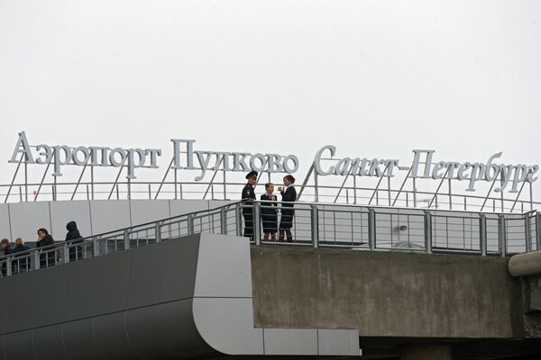 The renovated Pulkovo-1 airport terminal in St. Petersburg. The renovated Pulkovo-1 airport terminal in St. Petersburg. - Sputnik International