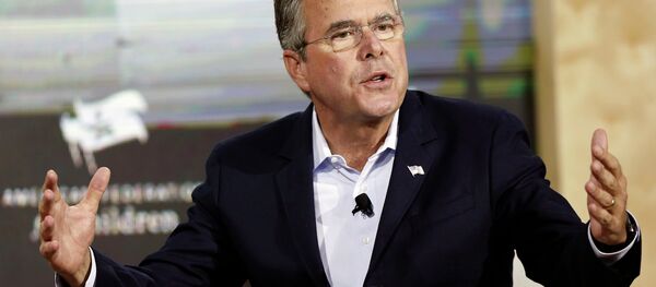 Republican presidential candidate, former Florida Governor Jeb Bush - Sputnik International