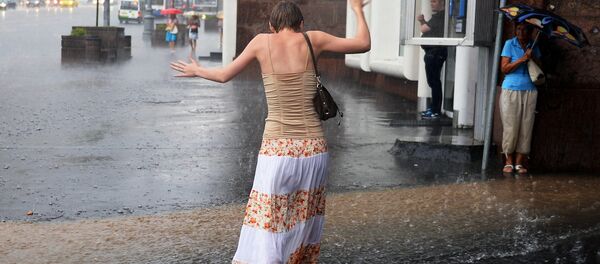 Rain in Moscow - Sputnik International