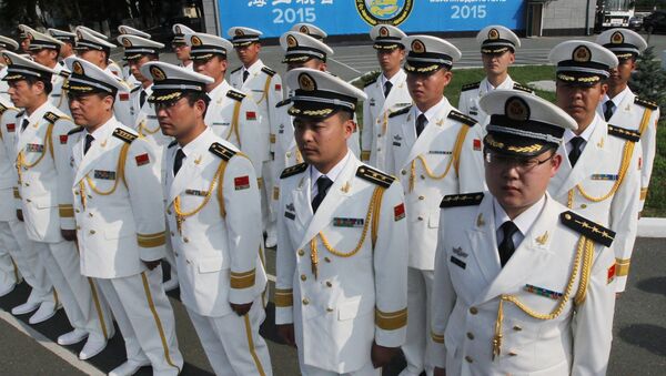 File Photo, Chinese Navy Officers - Sputnik International