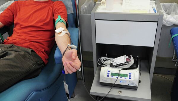 Blood donation - Sputnik International