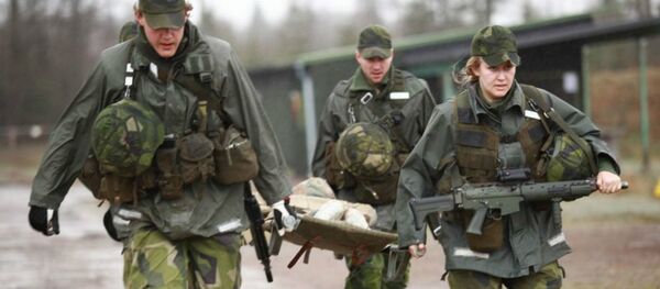 Members of the Trängregementet Members of the Trängregementet - Sputnik International
