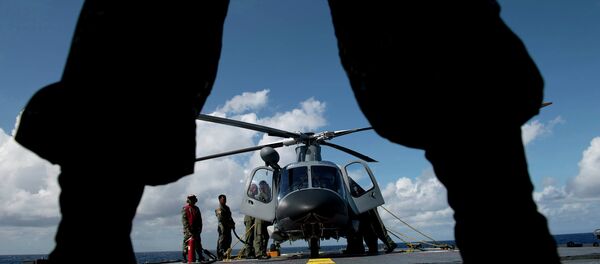 A file photo of an AgustaWestland AW109 helicopter A file photo of an AgustaWestland AW109 helicopter - Sputnik International