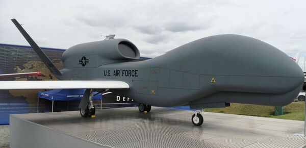The RQ-4 Global Hawk UAV The RQ-4 Global Hawk UAV - Sputnik International