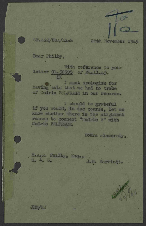 Letter to Philby Letter to Philby - Sputnik International