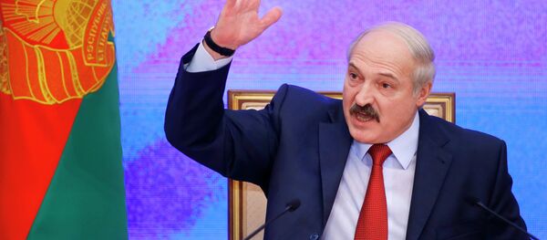 Belarusian President Alexander Lukashenko speaks during a news conference in Minsk, Belarus. File photo - Sputnik International
