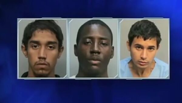 Desiray Strickland, 18, Kaheem Arbelo, 20, Jonathan Lucas, 18, and Christian Colon are accused of killing Jose Amaya Guardado in Florida - Sputnik International