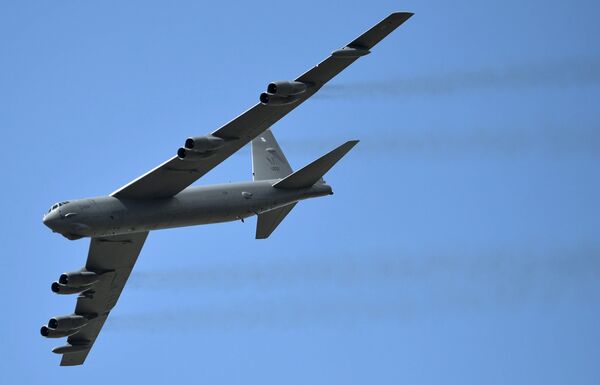 A US Boeing B-52 Stratofortress strategic bomber - Sputnik International