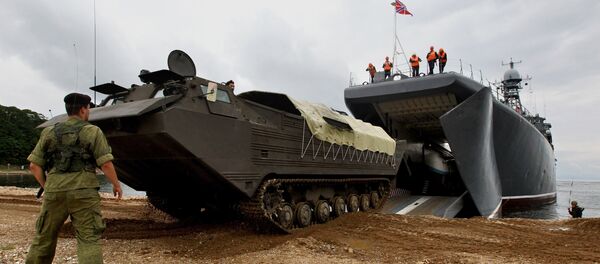 Russia's, China's Naval Cooperation 2015 drill enters active stage Russia's, China's Naval Cooperation 2015 drill enters active stage - Sputnik International